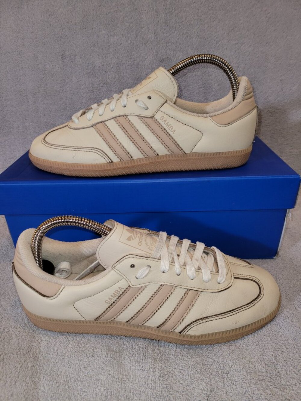 Adidas Samba OG Men's Size 6.5 Sand Strata Magic Beige Sneakers JI3208 (#2211)